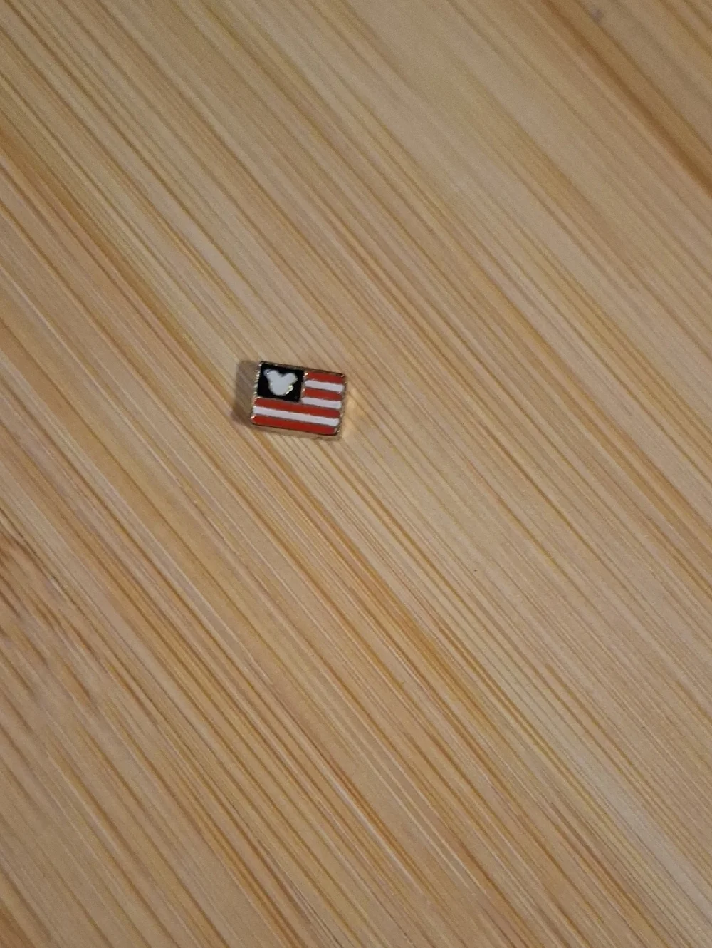 American Flag Enamel Pin - Red, White, Blue